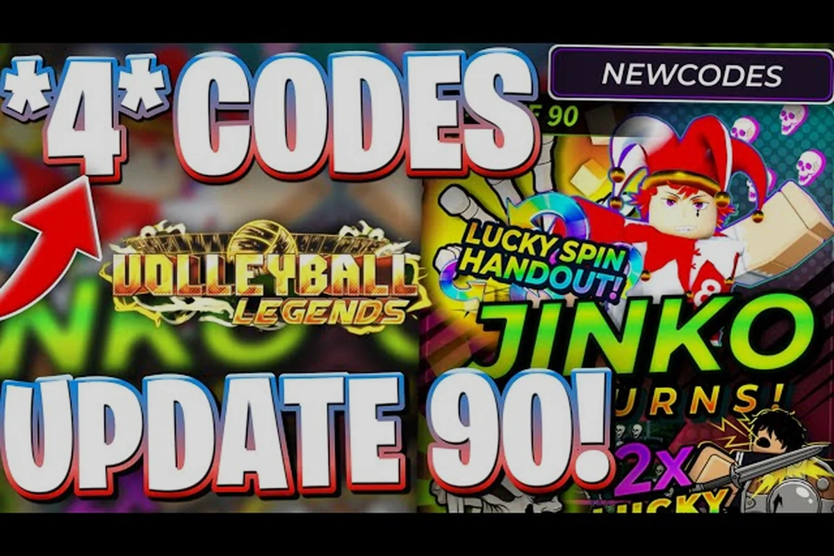 Volleyball Legends Free Yen Codes for Update 90 and 91